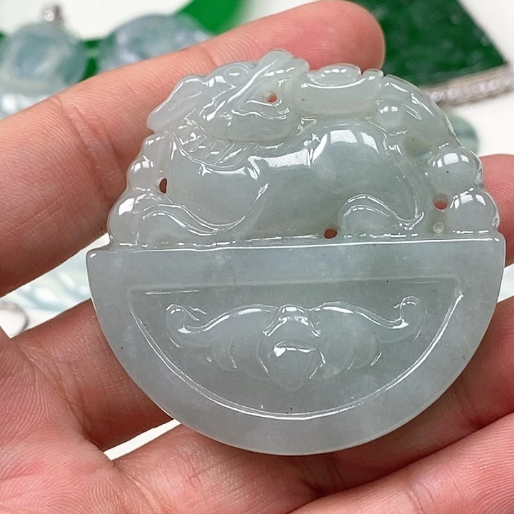 颈饰未镶嵌翡翠翡翠吊坠