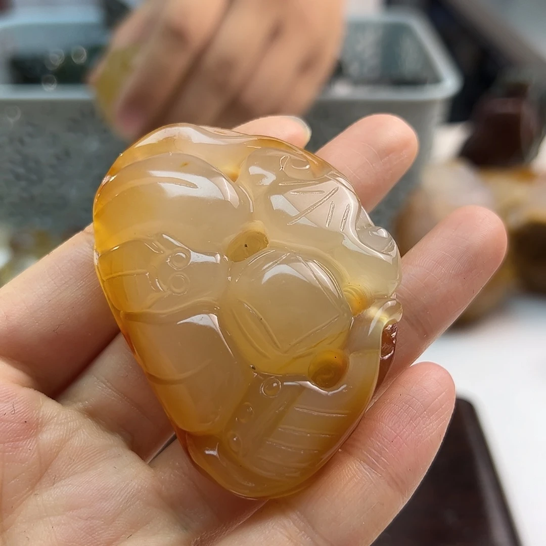 玛瑙/玉髓未镶嵌颈饰