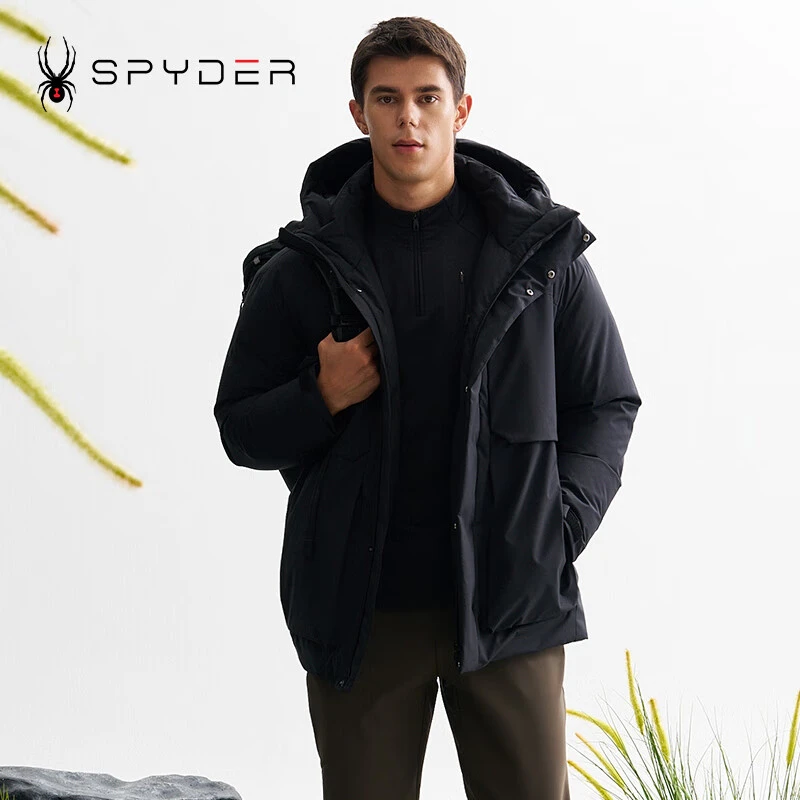 SPYDER秋冬新品男子MOUNTAIN LIFE 舒适保暖防泼水羽绒服24MF227M