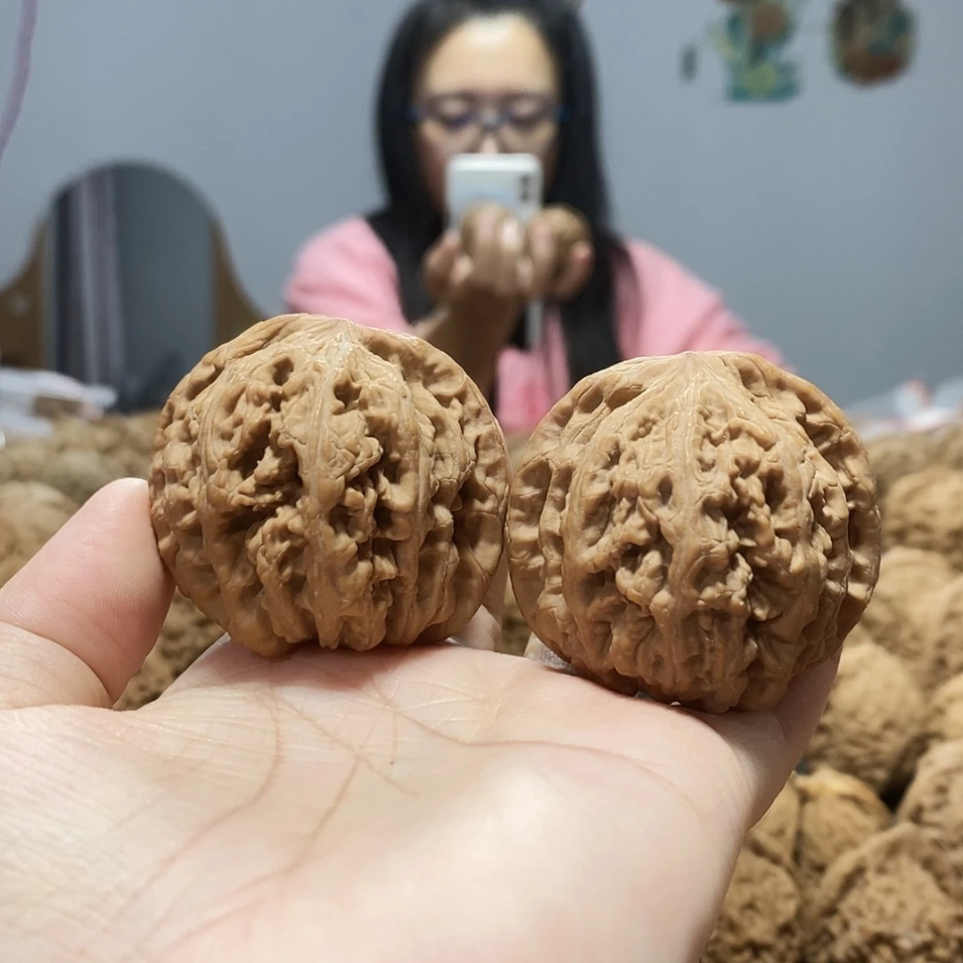 吊坠文玩核桃粗筋45黄尖