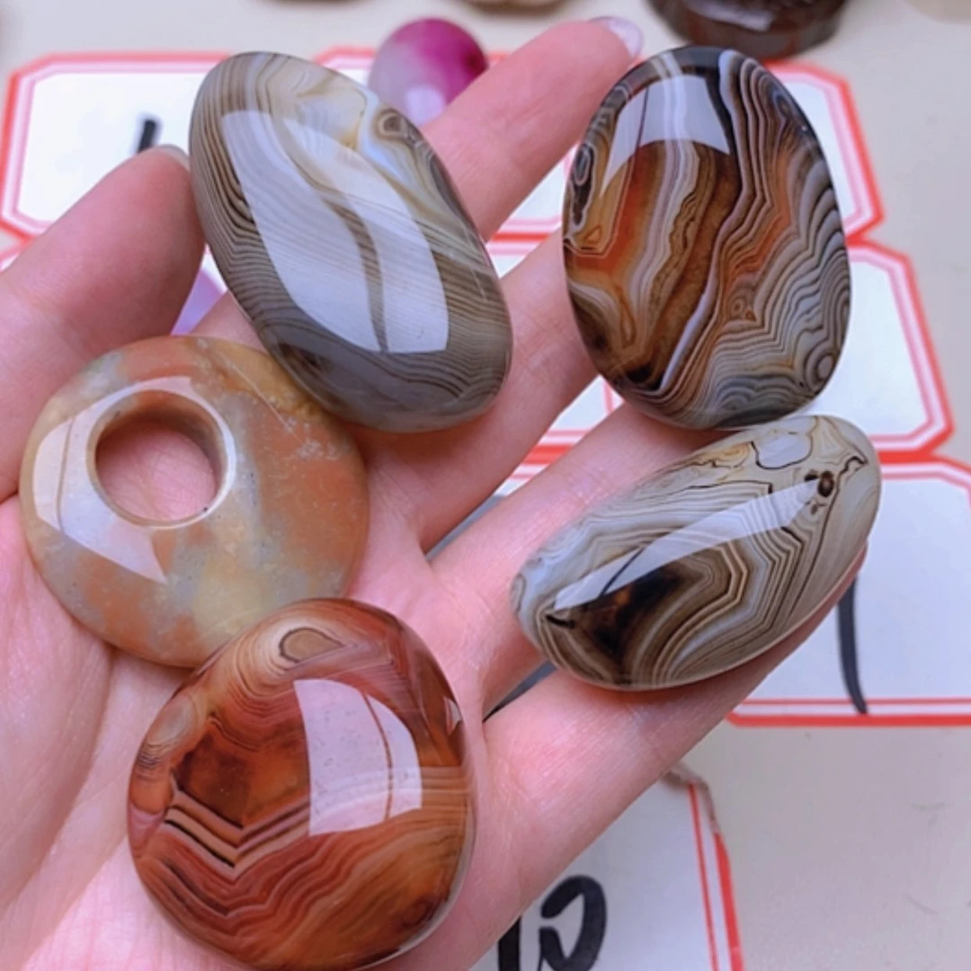 【闪购商品】未镶嵌玛瑙/玉髓珠宝半成品茉*