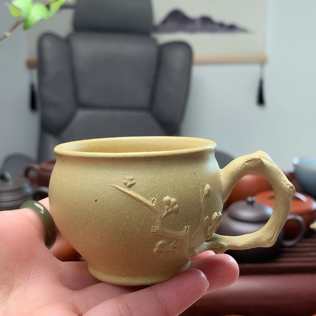 茶壶紫砂本绿杯子