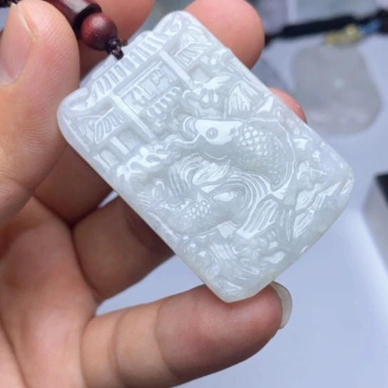 颈饰未镶嵌翡翠翡翠