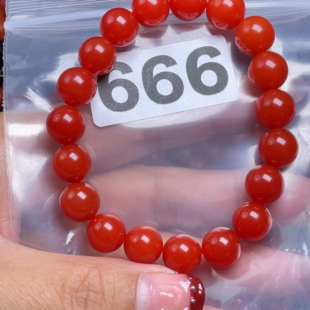 南红玛瑙手链未镶嵌冰*