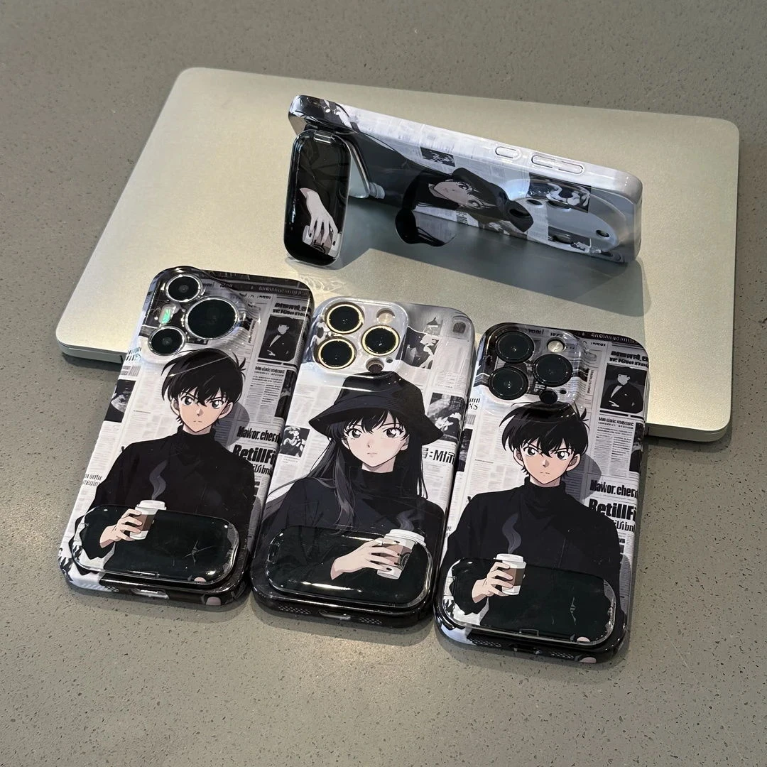 报纸新一适用iphone16手机壳15PRO/14Pro支架13/12/11/XR菲林硬壳