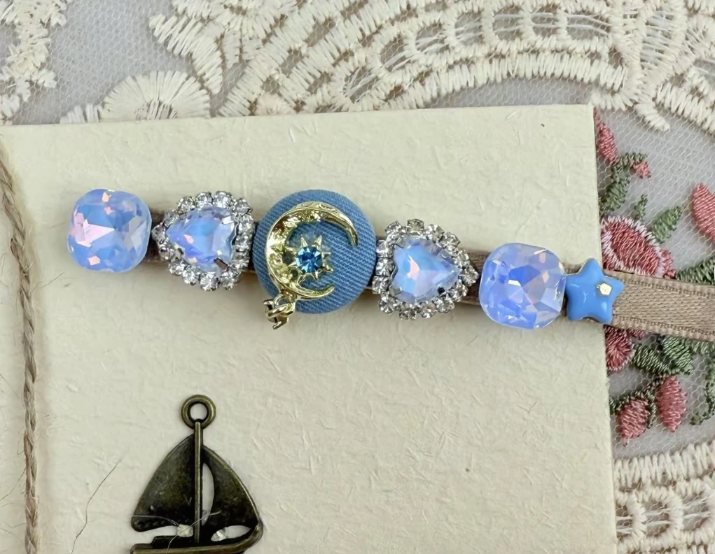 【人上人专场】原创设计仙女风发夹法式一字夹鸭嘴夹