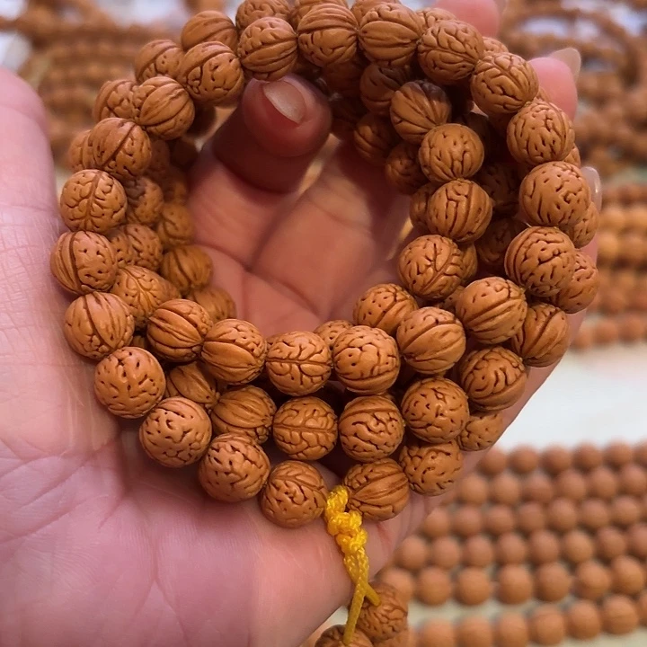 无***z桃核手串野生小桃核脖挂，