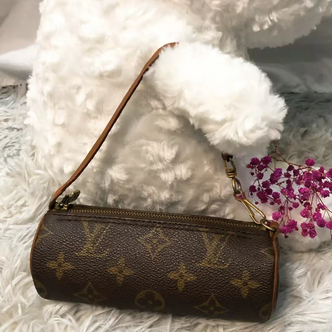 95新 LouisVuitton/路易威登 老花mini巴比龙手提包