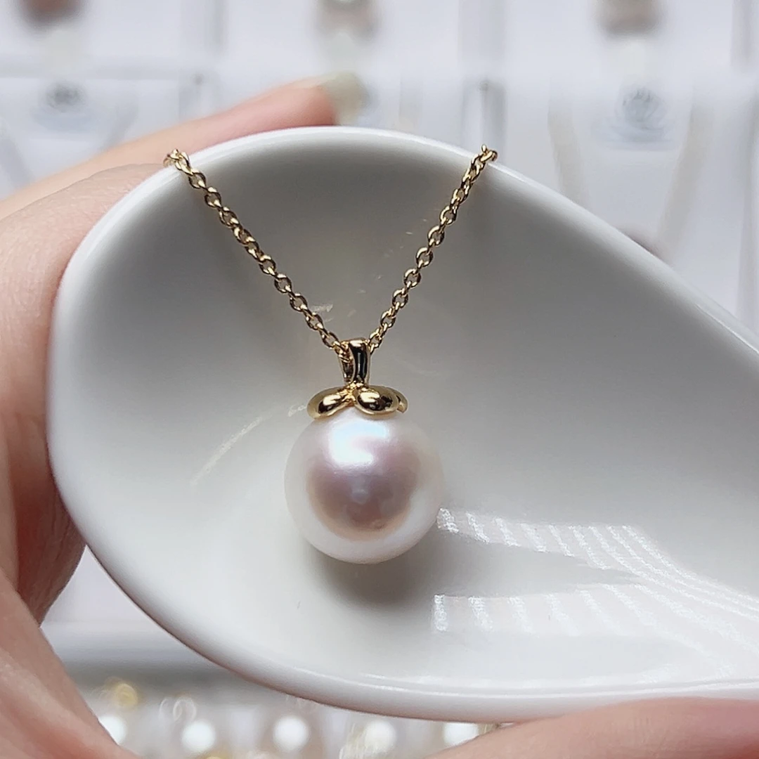 淡水珍珠未镶嵌吊坠(赠链)