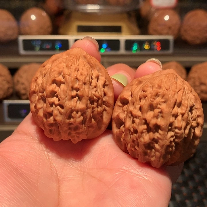 文玩核桃把件金牛