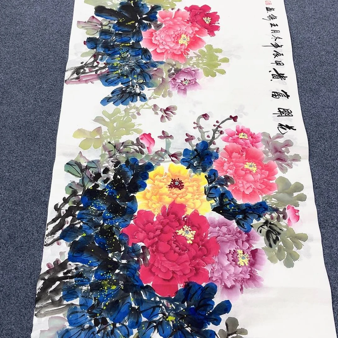 国画纯手绘字画作品