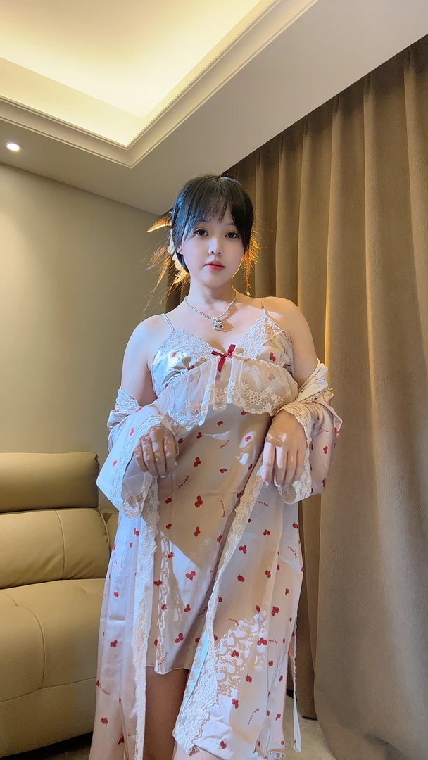 [飘飘女神]性感睡衣高级感纯欲风套装宽松大码薄款休闲女奶系睡衣