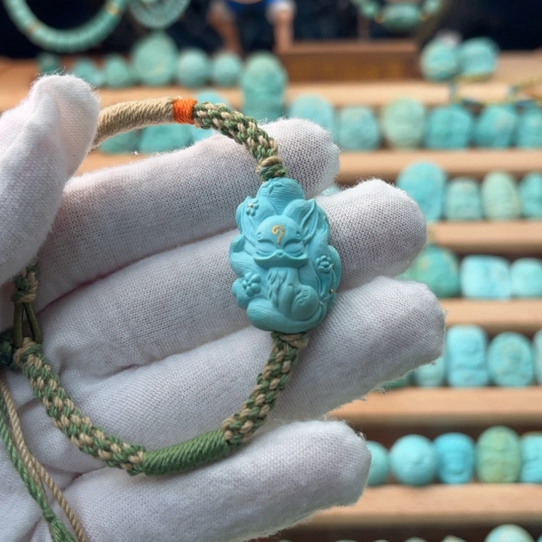 绿松石未镶嵌配饰