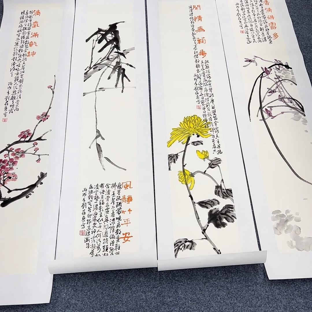 国画纯手绘作品欣赏