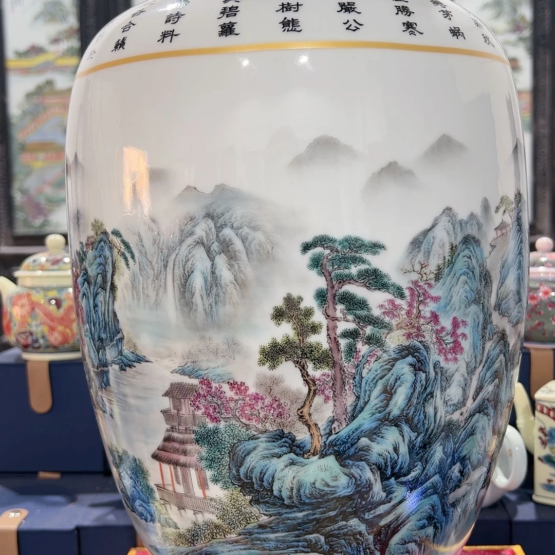 摆件陶景德镇陶瓷摆件