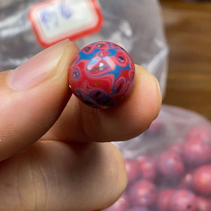 大漆工艺品散珠12号色12mm