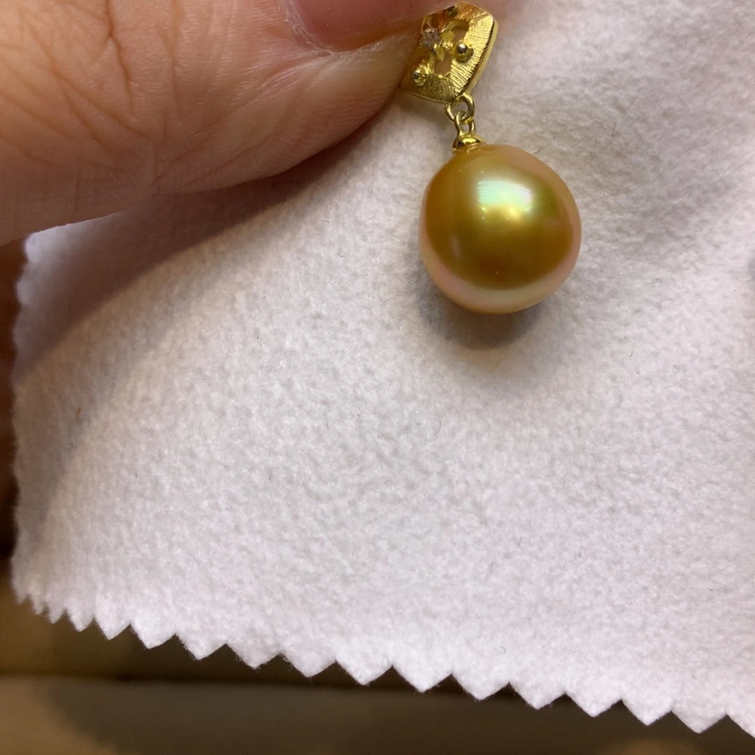 颈饰银S925镶嵌海水珍珠