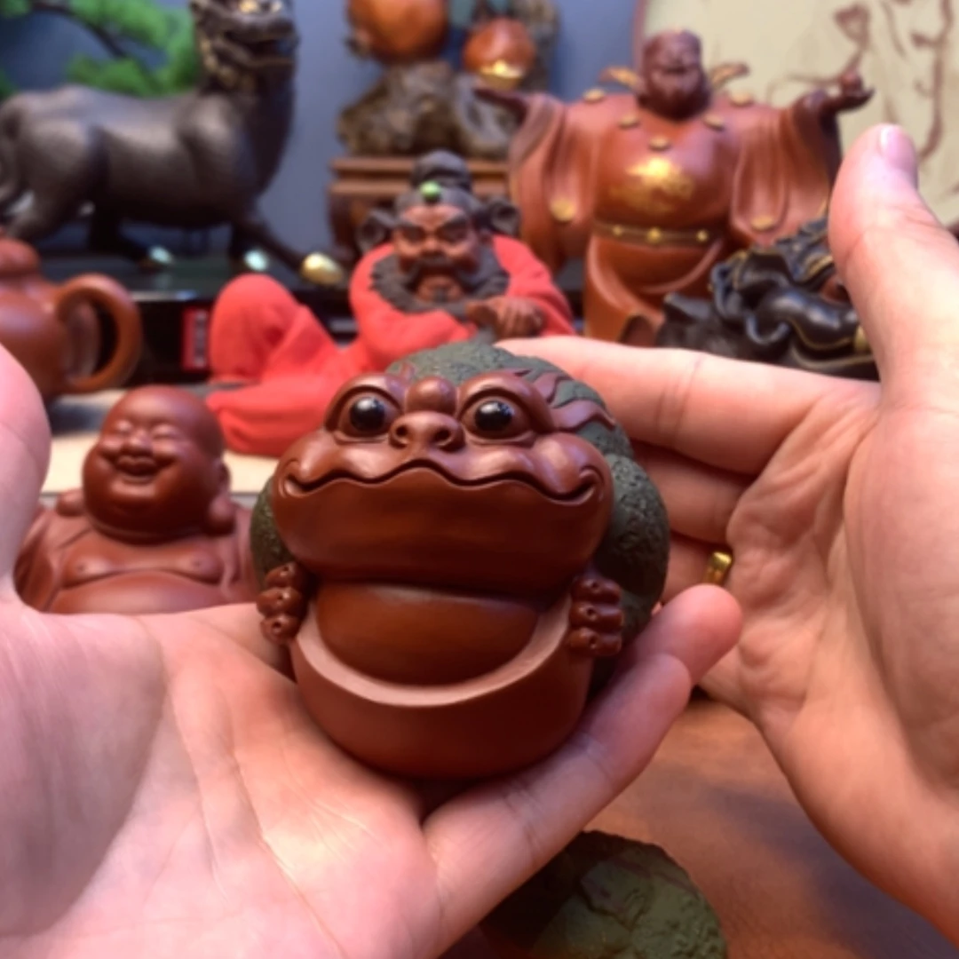 【闪购商品】紫砂茶宠紫砂壶手工