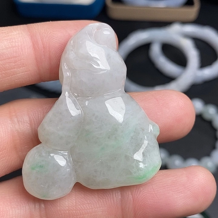 翡翠未镶嵌颈饰天然翡翠10