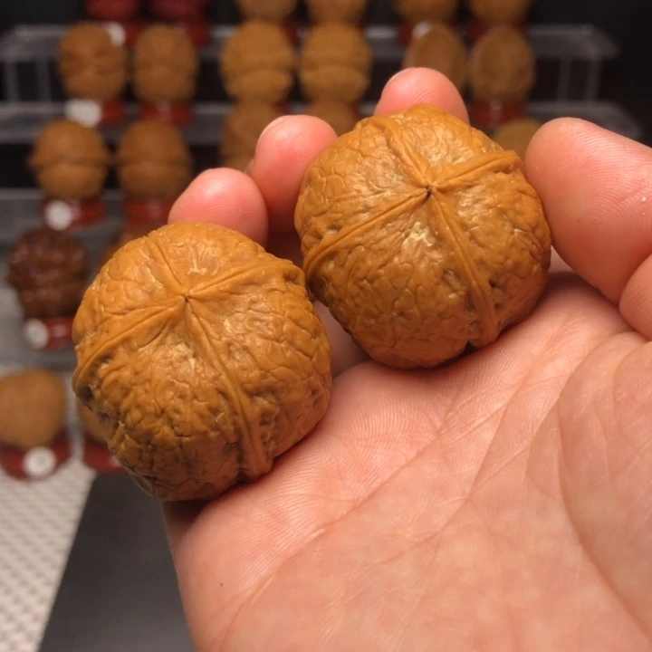 文玩核桃把件15玲珑骰子