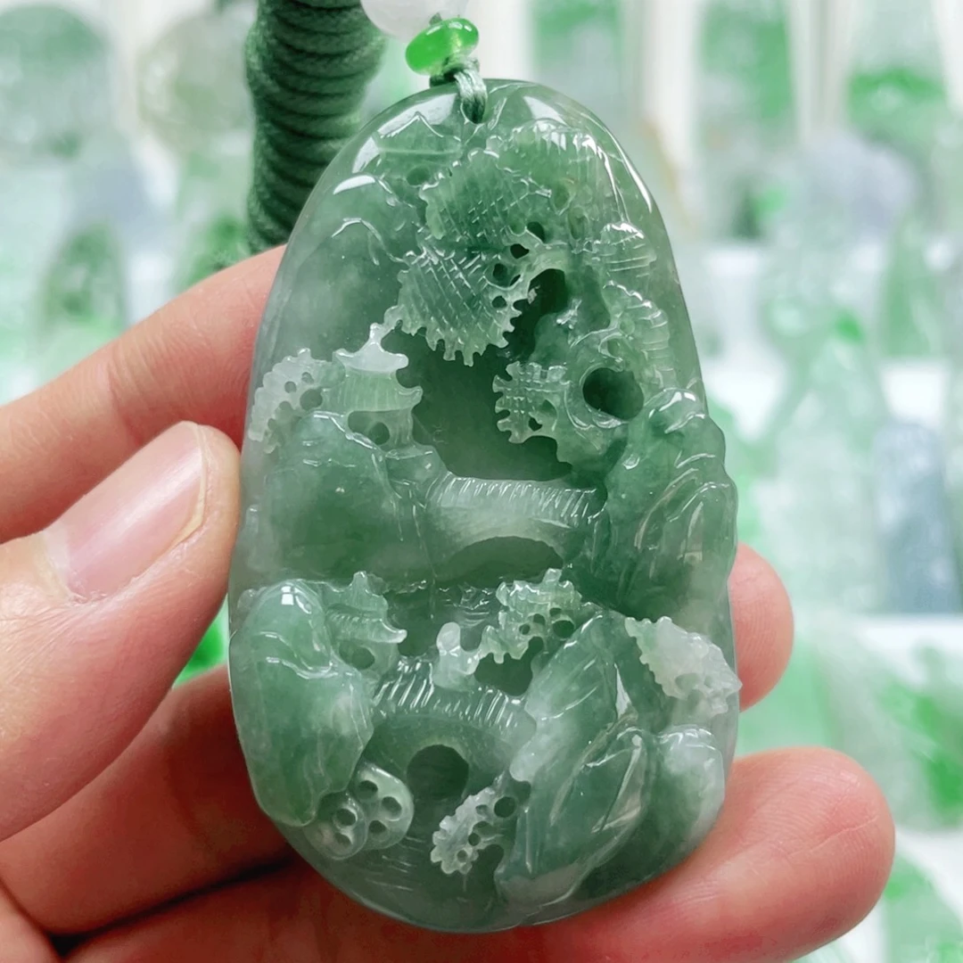 翡翠吊坠(不含链)未镶嵌