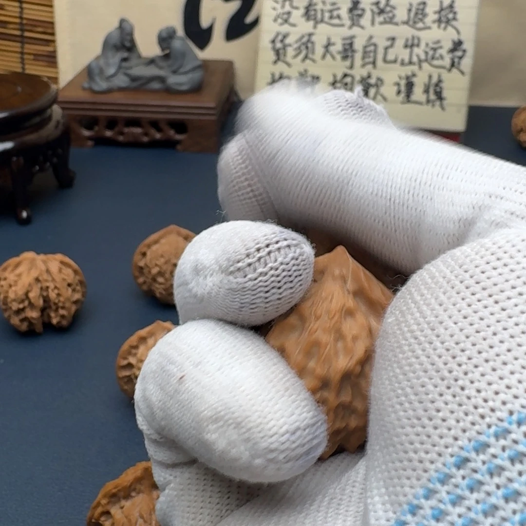 路***机手串/手链核桃文玩核桃麻核桃野生