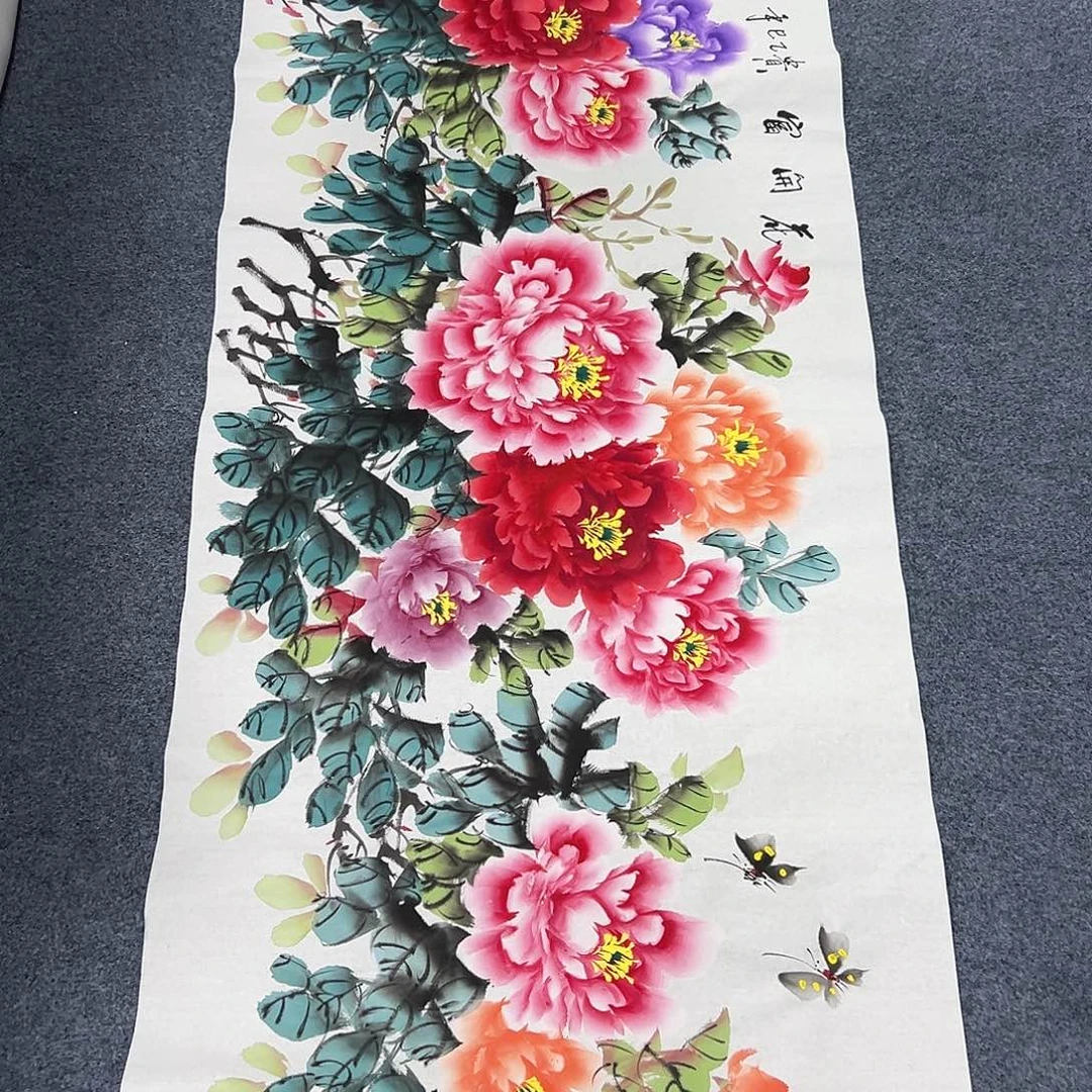 国画国画作品纯手绘作品