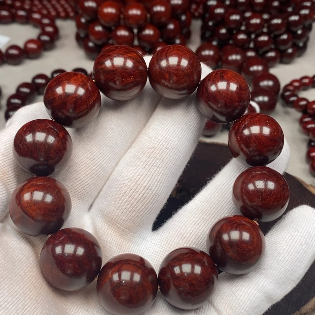 凡***心小叶紫檀手串/手链20/12水波