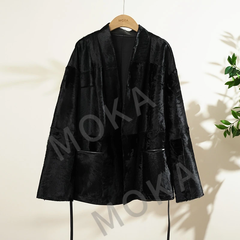 30多只金羔小胡羊鼎奢超薄羊毛女士外套（241694）2802