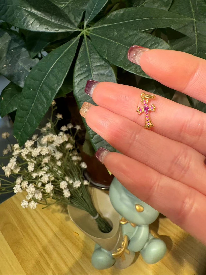 足金999吊坠   1.29克