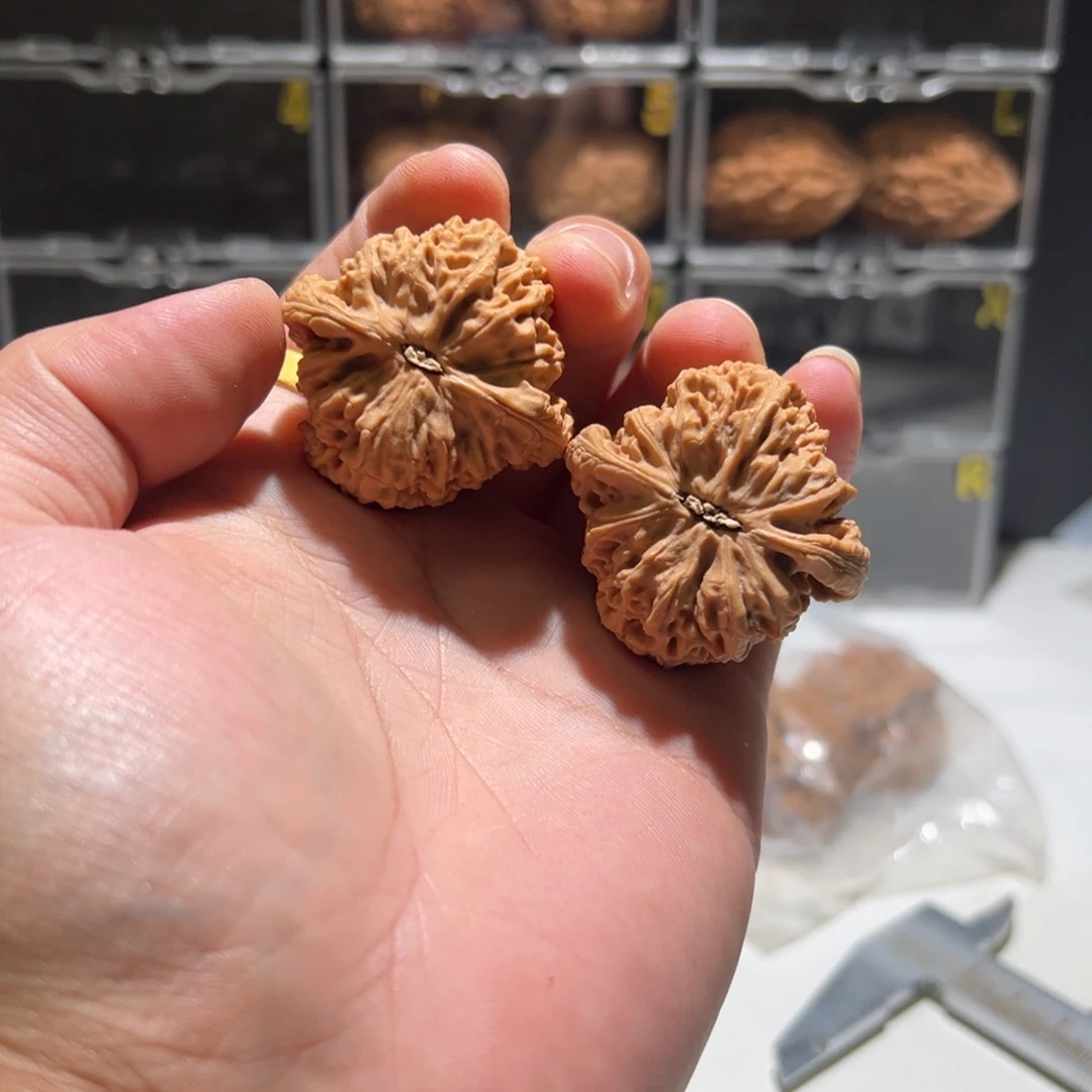 西***丸把件文玩核桃南疆石