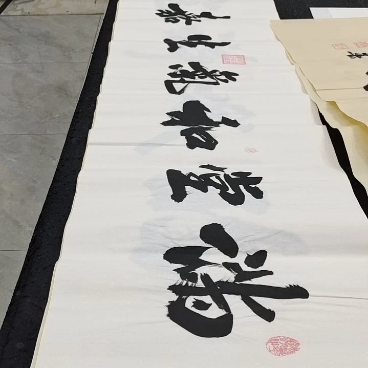 翰墨申国栋老师作品一副
