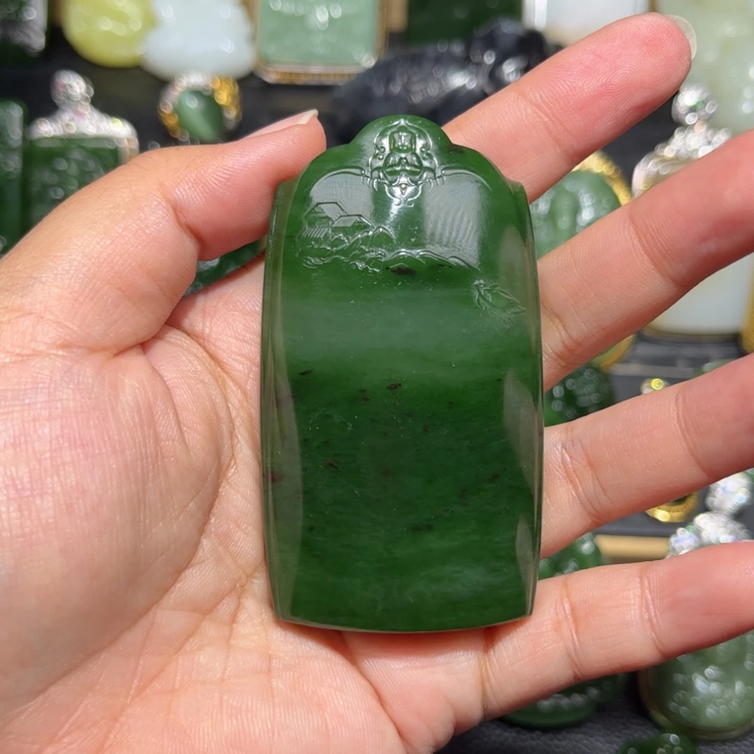 颈饰未镶嵌和田玉