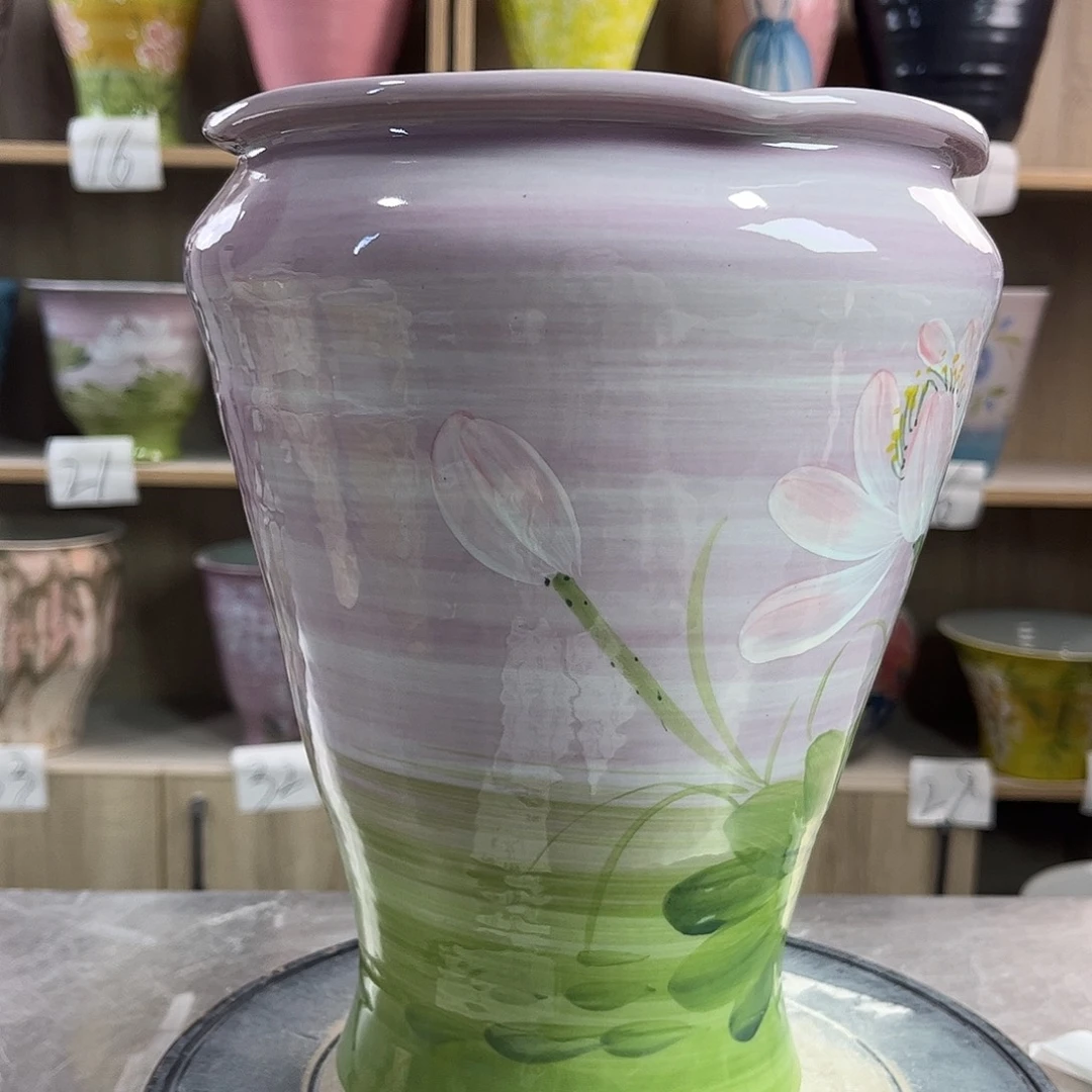 景德镇陶瓷花盆花盆