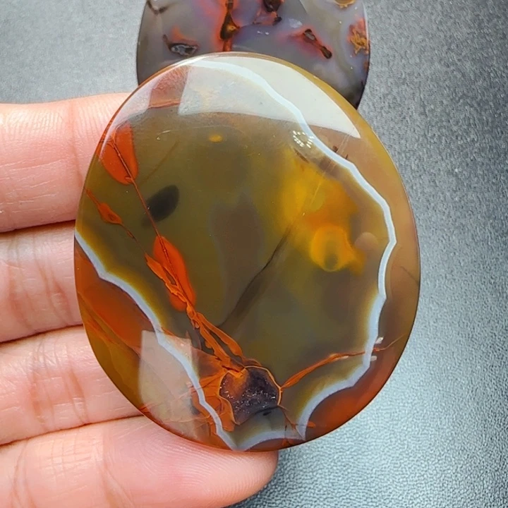 玛瑙/玉髓战国红未镶嵌我**良