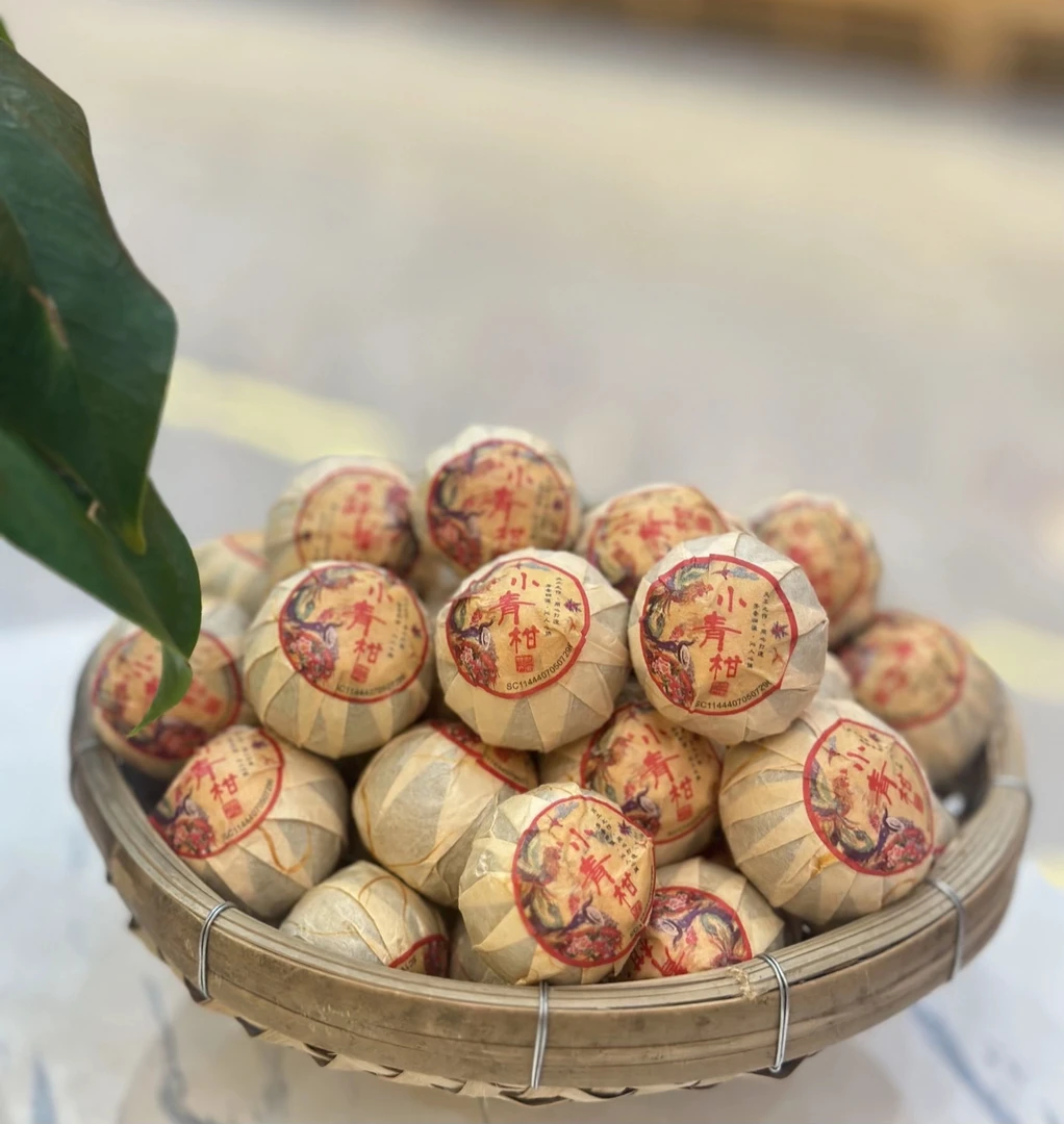 2024年小青柑陈皮普洱茶