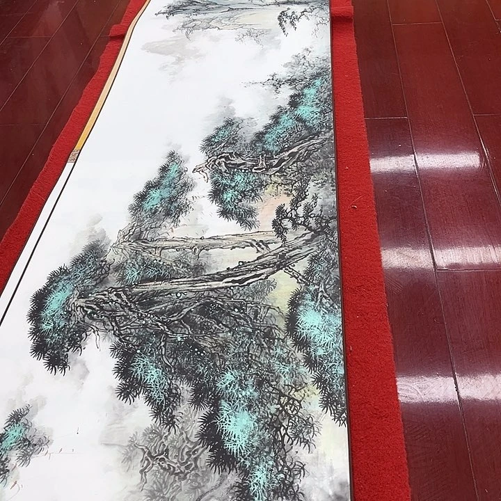 鲁岳美术艺术作品2