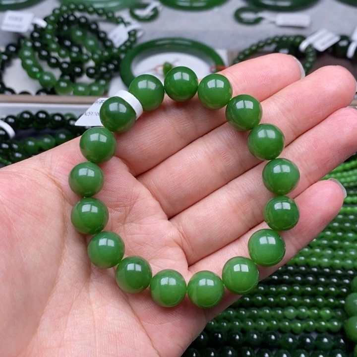 未镶嵌手串和田玉（碧玉）卡12