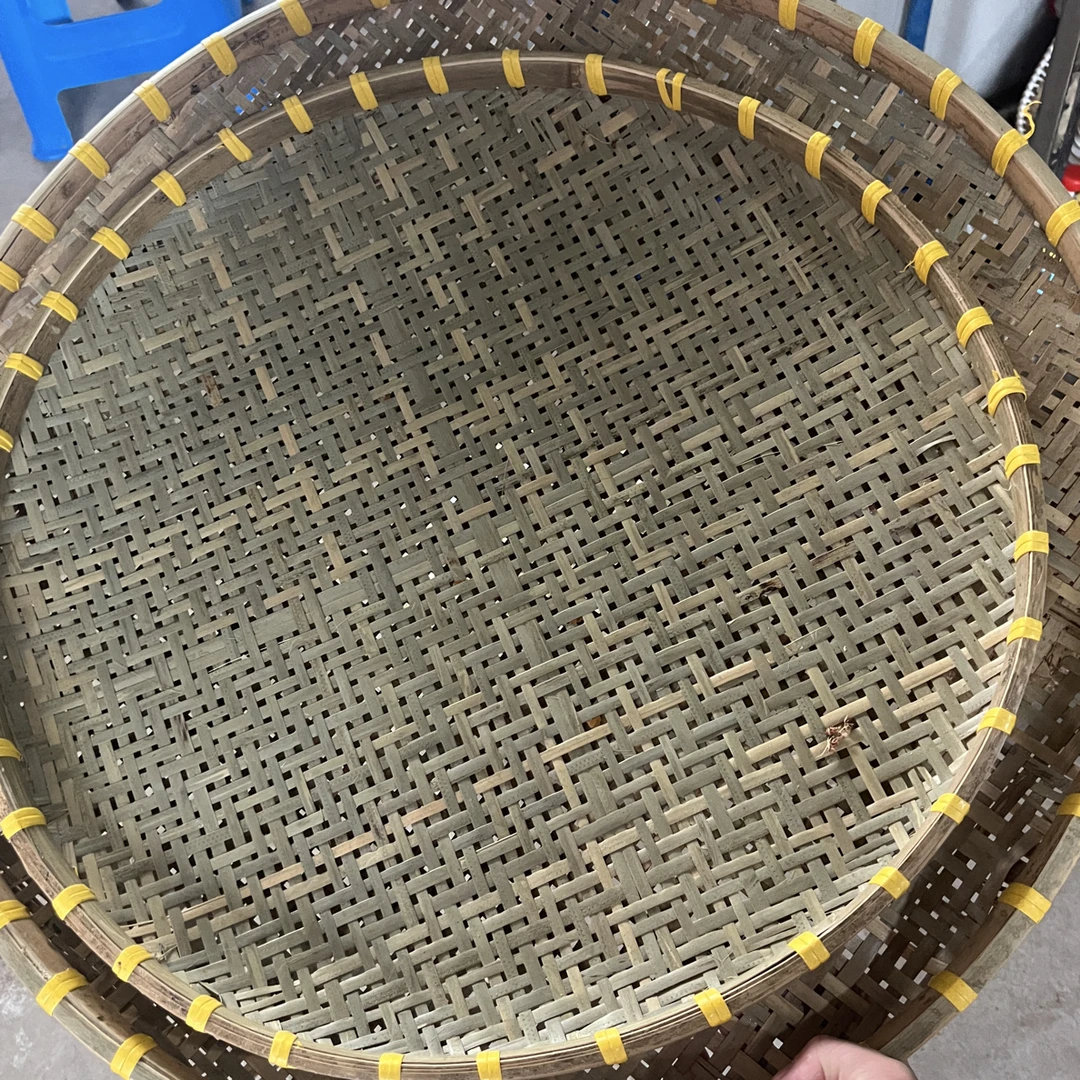 竹编筛子50+60两个