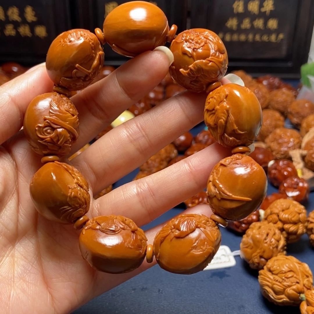 橄榄核手串/手链王云钟馗铁2.2