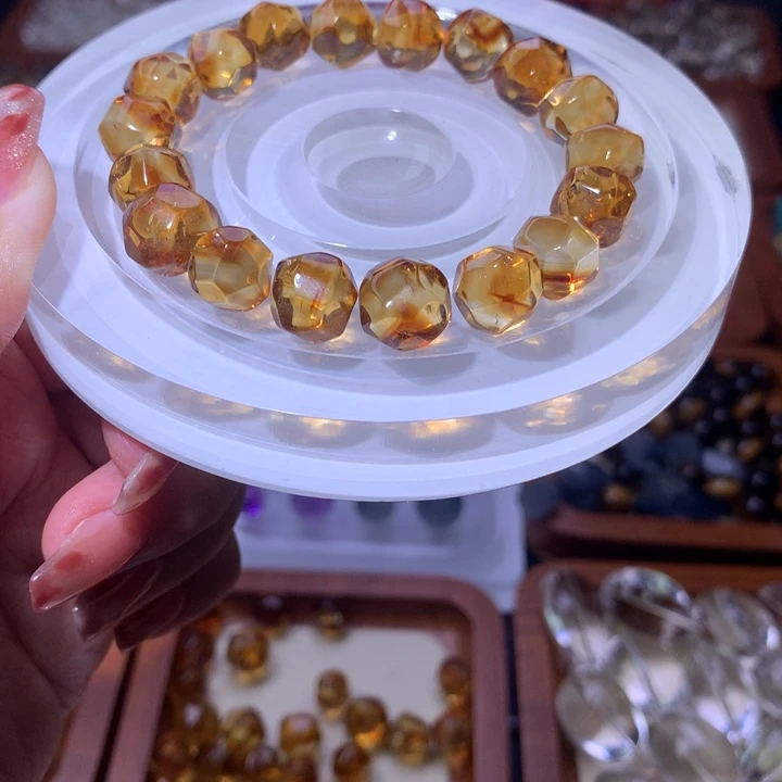 椒***酒珠宝半成品合金水晶