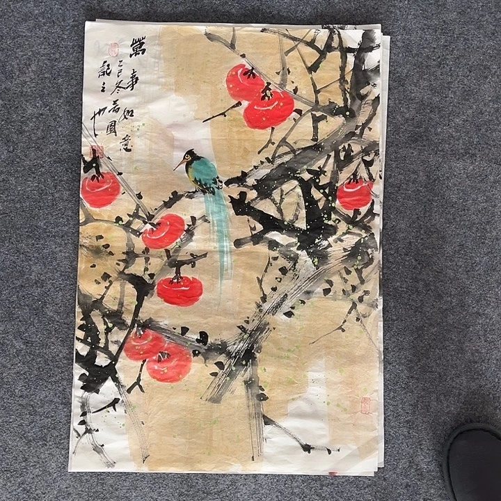 国画花鸟画作品欣赏