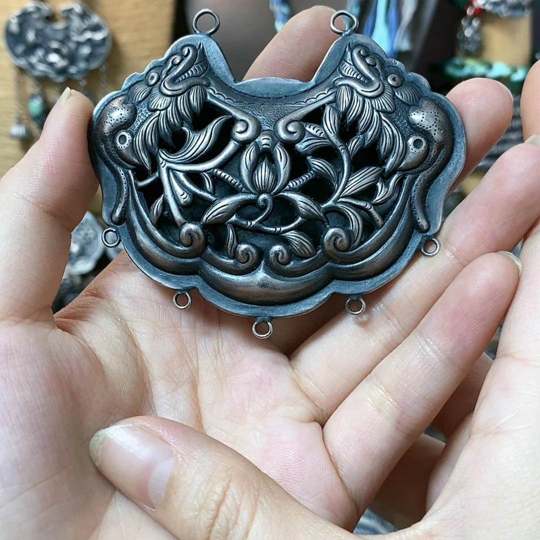 【闪购商品】橄榄核手串/手链复古足银990