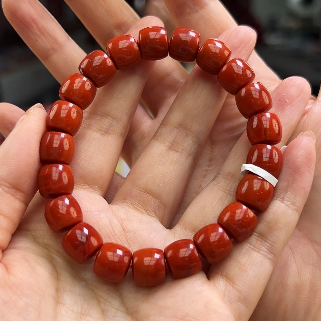 南红玛瑙保山手串10mm多样性发一未镶嵌