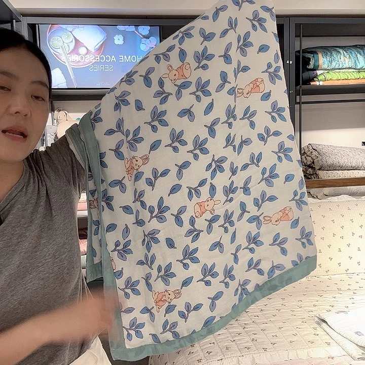 棉蛋白纤维棉毯子120