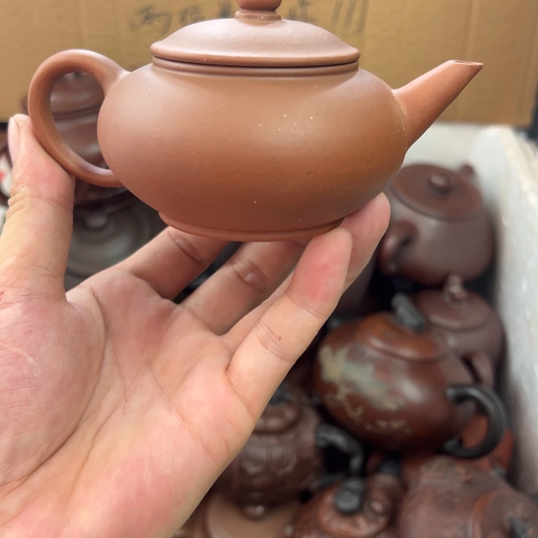紫砂茶壶宜兴原矿紫砂壶180毫升容量