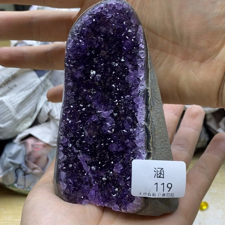 未镶嵌紫晶大型摆件（非配饰）