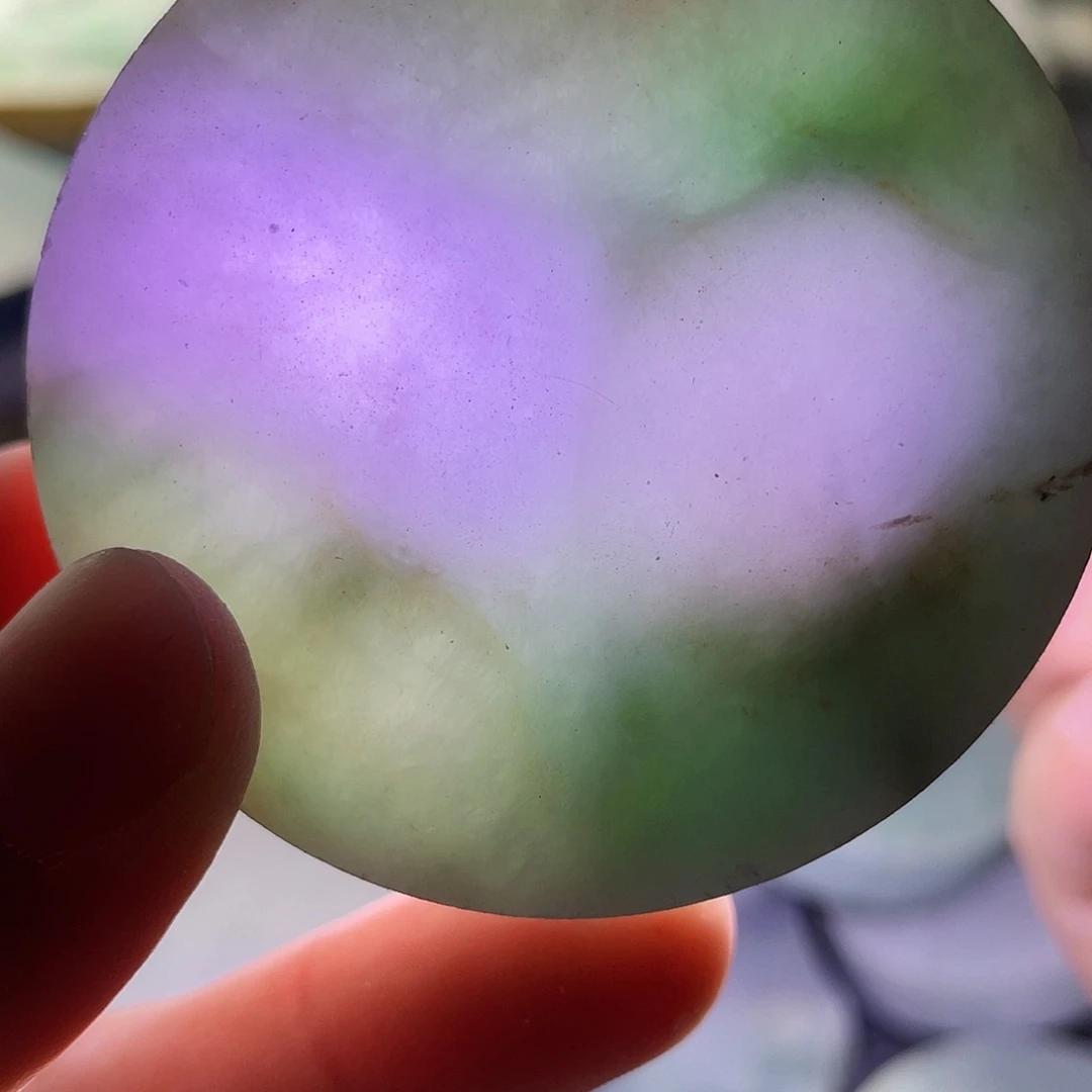 翡翠颈饰未镶嵌毛料77