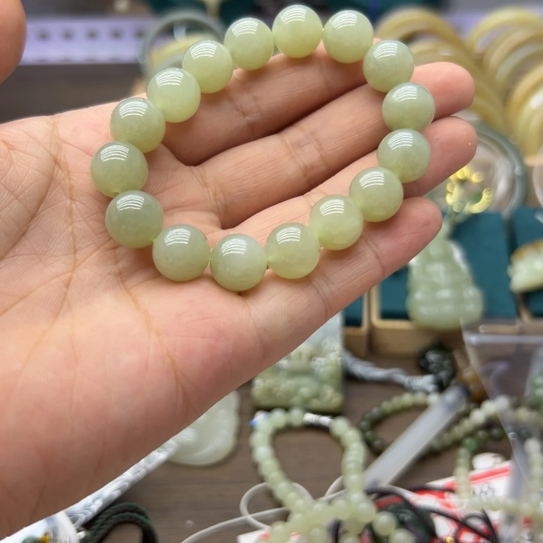 手链未镶嵌和田玉晴水卡12