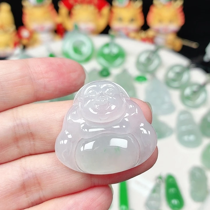 颈饰未镶嵌翡翠缅甸天然A货翡翠